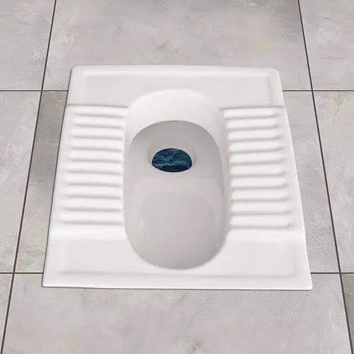 ASIAN STEP TOILET WHITE